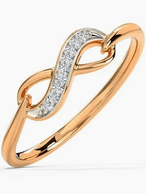Aaranya Rose Gold Diamond Ring - Fine Jewellery | Ruhvi